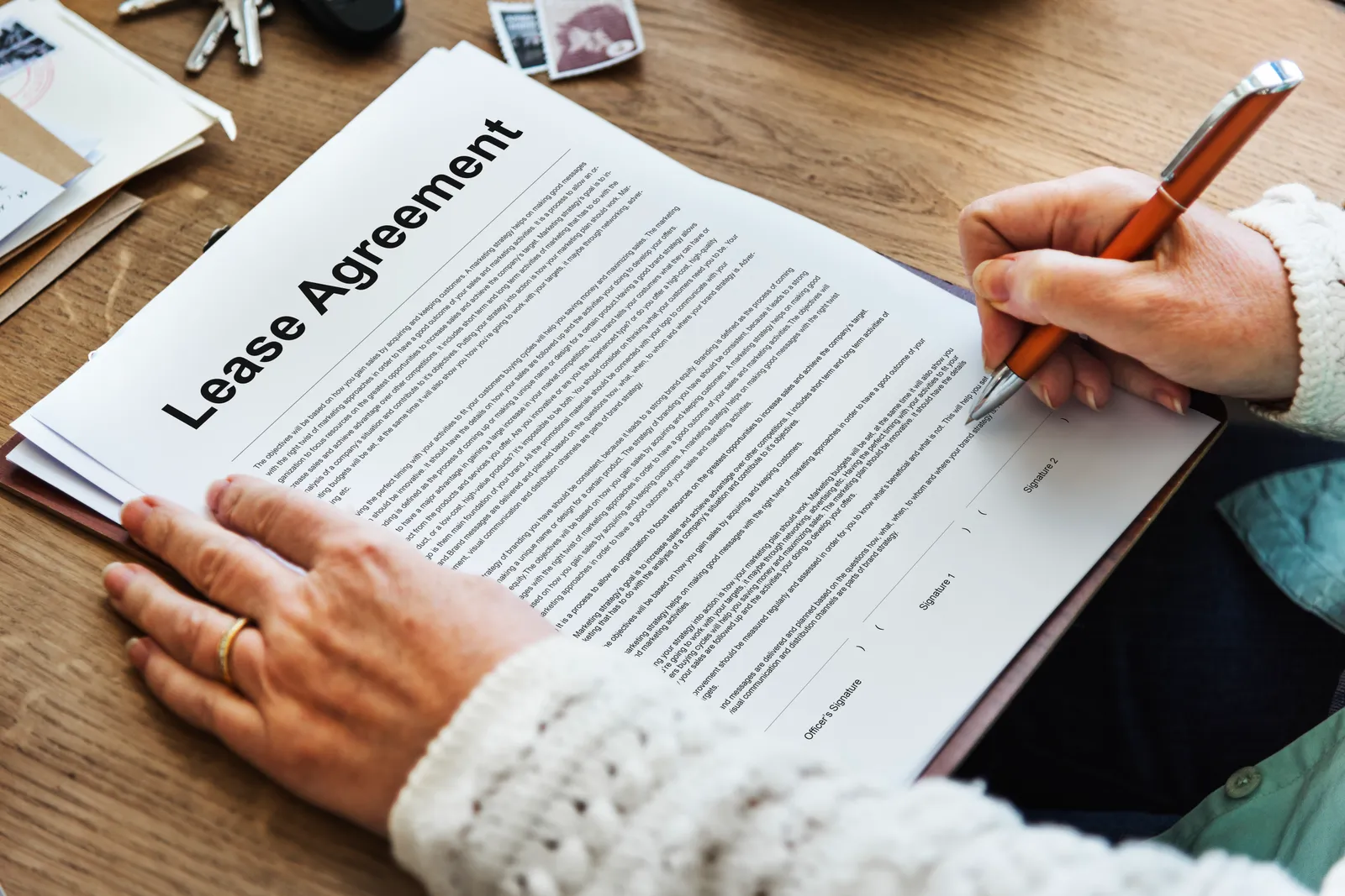 Lease dispute key takeaways — photo